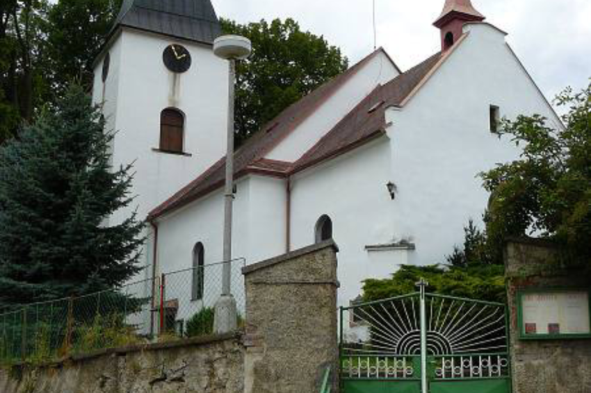 kostel svatého Jana Křtitele v Sázavce